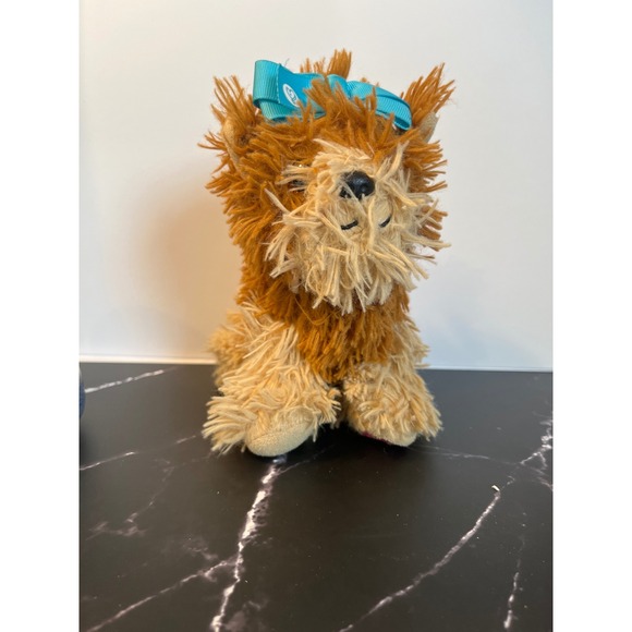 Nickelodeon Other - JoJo Siwa BowBow Plush Dog Nickelodeon Just Play Brown Tan Teal Bow 7‎ Inch 2018